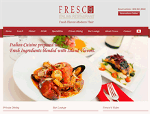 Tablet Screenshot of frescohawaii.com